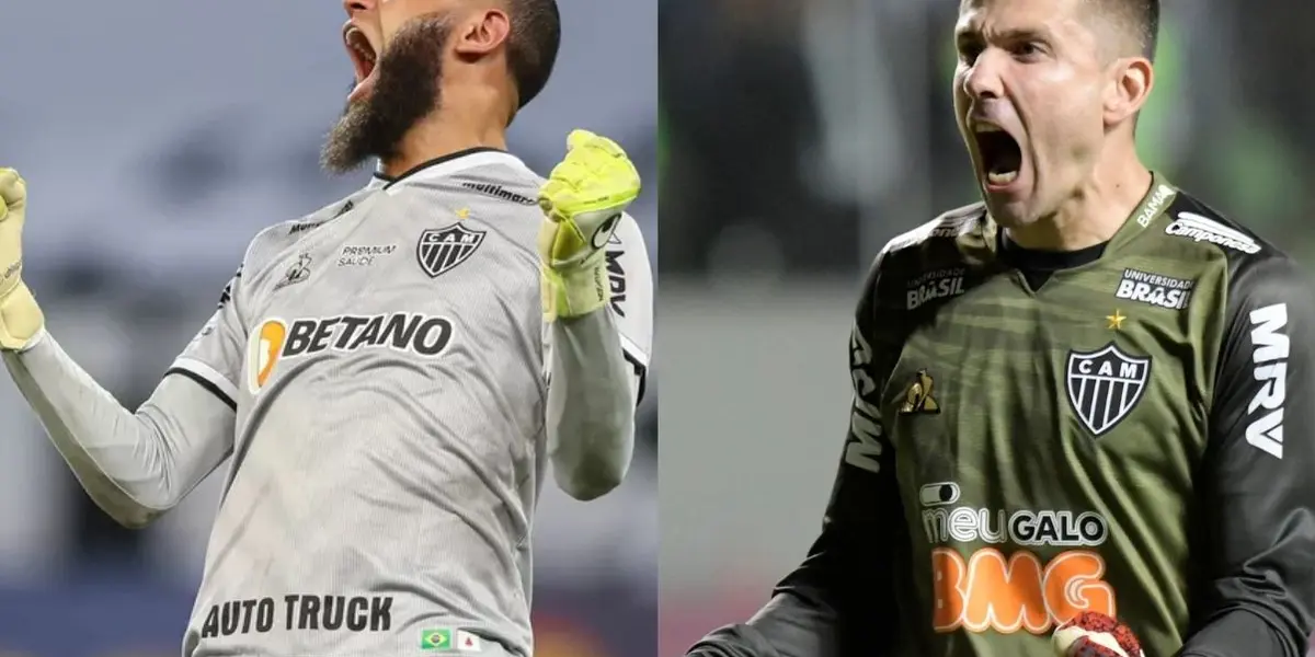 Em menos de dois anos no clube, Éverson possui mais títulos nacionais que ídolo histórico do Galo