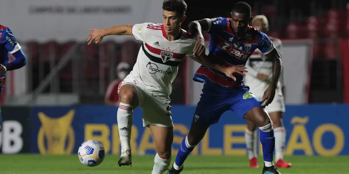 Em jogo recente, também no Morumbi, o Fortaleza venceu o São Paulo por 1x0 no Brasileirão 2021