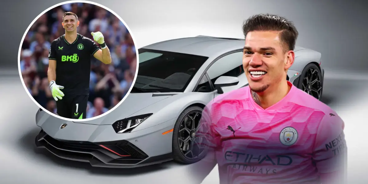 Emiliano Martínez e Ederson