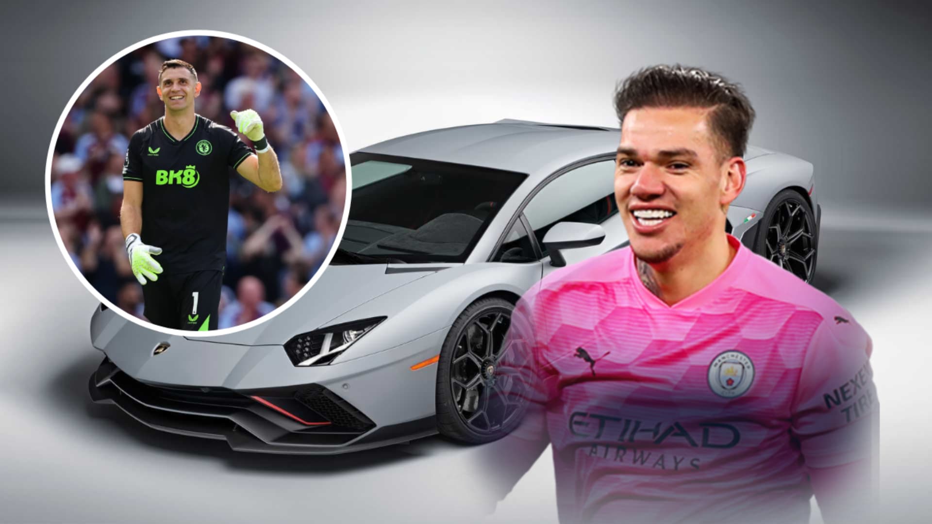 Emiliano Martínez e Ederson