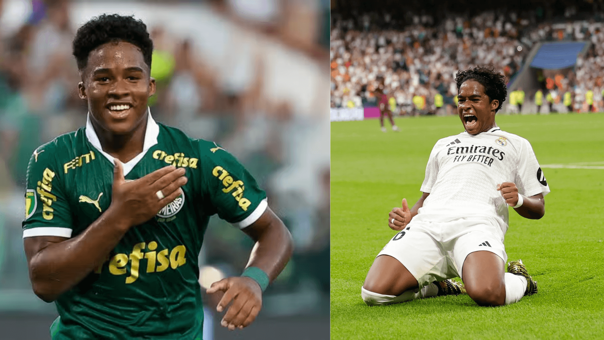 Endrick brilhou no Palmeiras, mas é reserva no Real Madrid