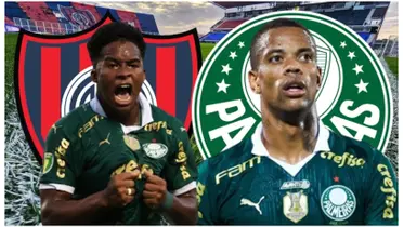 Endrick e Caio Paulista com a camisa do Palmeiras
