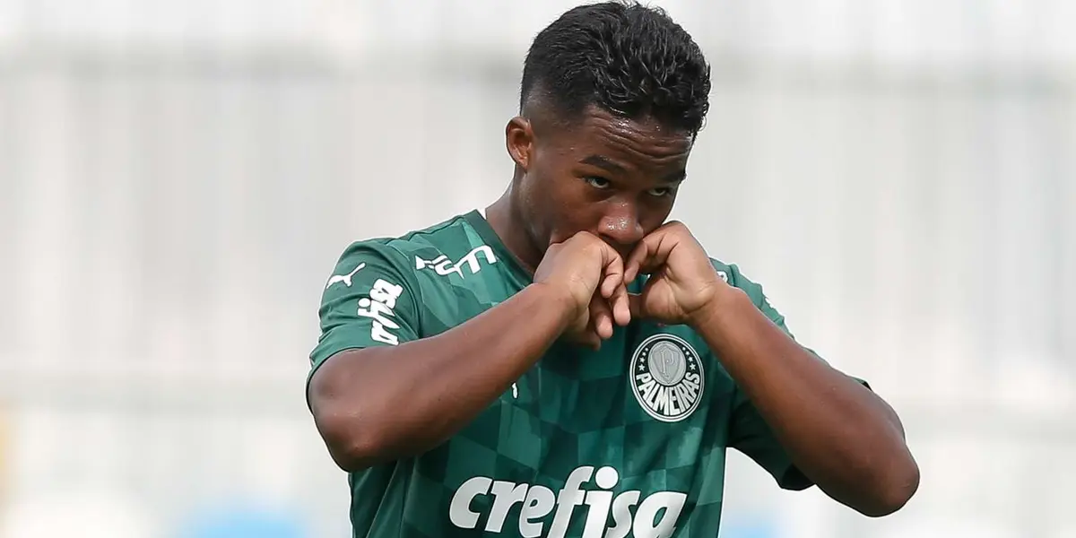 Endrick é considerado a maior revelação do clube alviverde atualmente