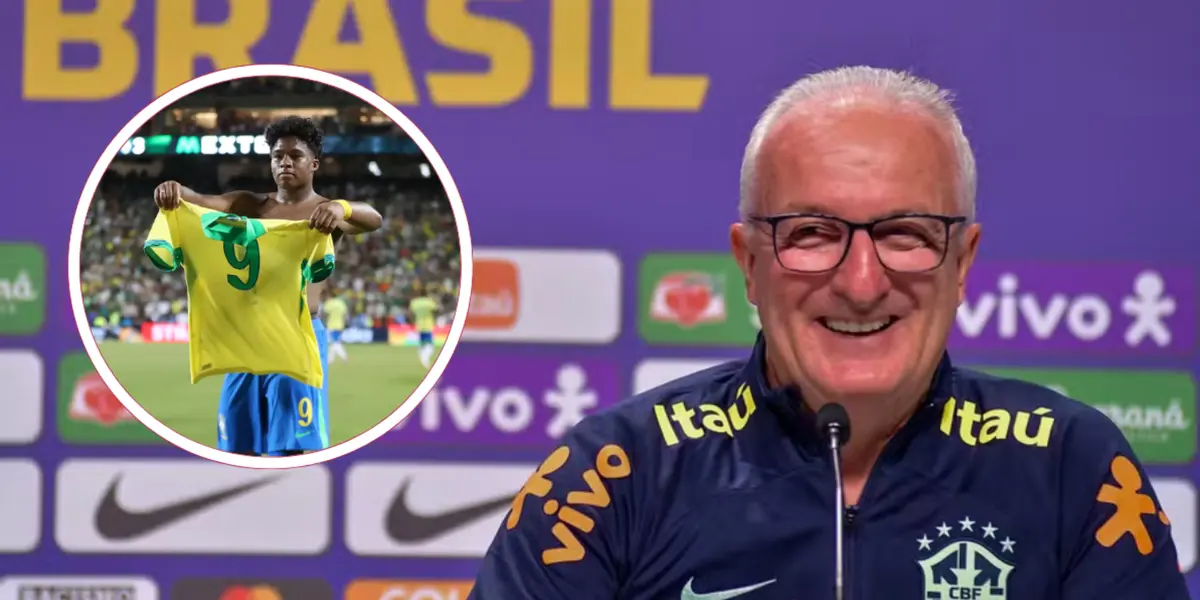 Endrick e Dorival Jr na Seleção Brasileira