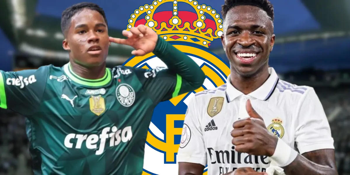 Endrick e Vinívius Júnior