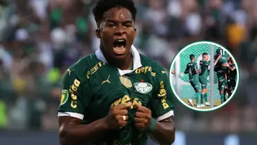 Endrick em destaque pelo Verdão