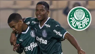 Endrick, Estêvão e o escudo do Palmeiras
