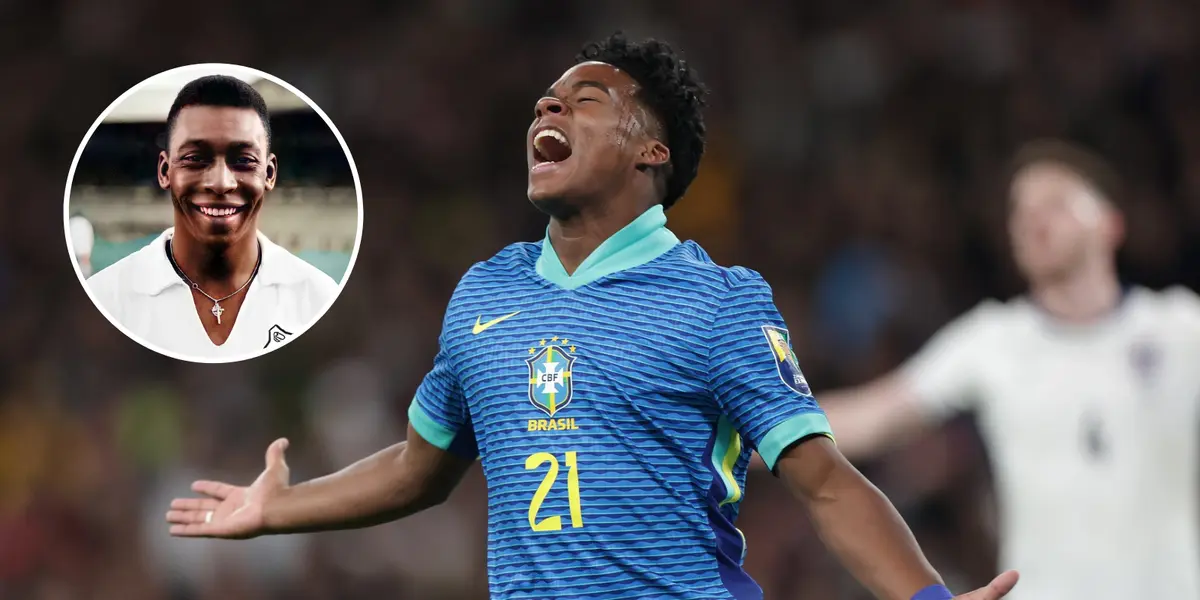 Endrick ganha diversos elogios após primeiro gol pelo Brasil