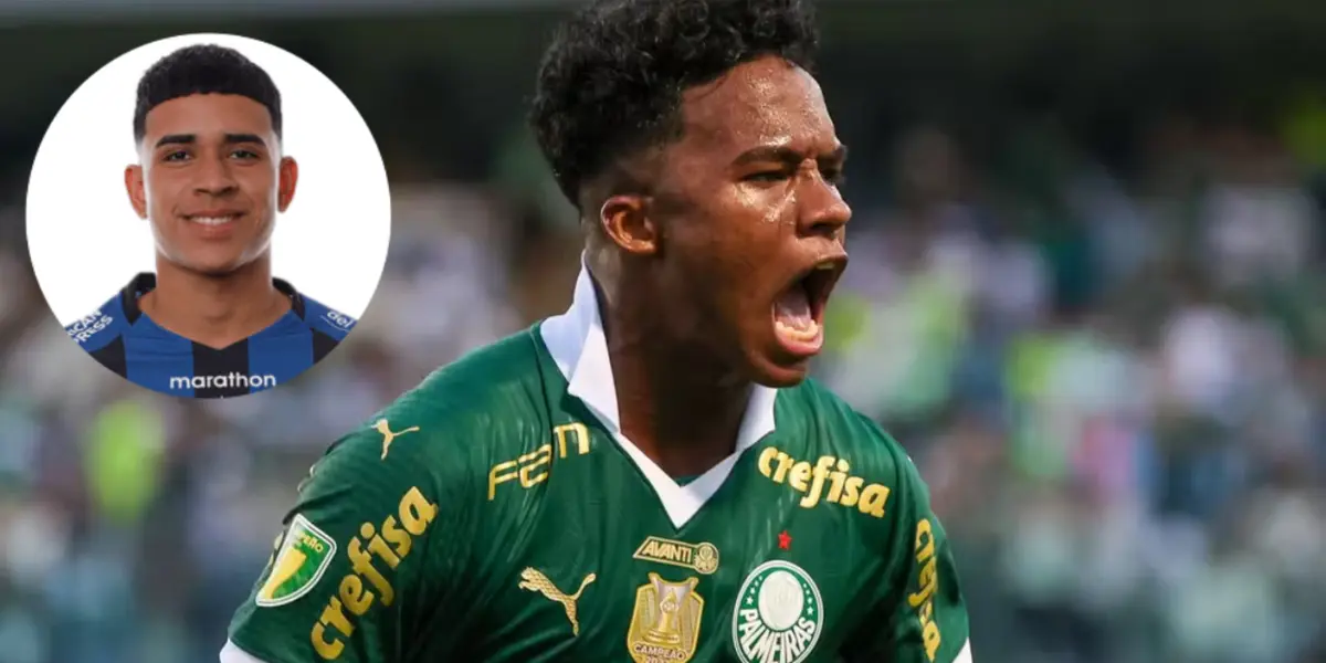 Endrick no Palmeiras e Kendry Páez no Independiente del Valle