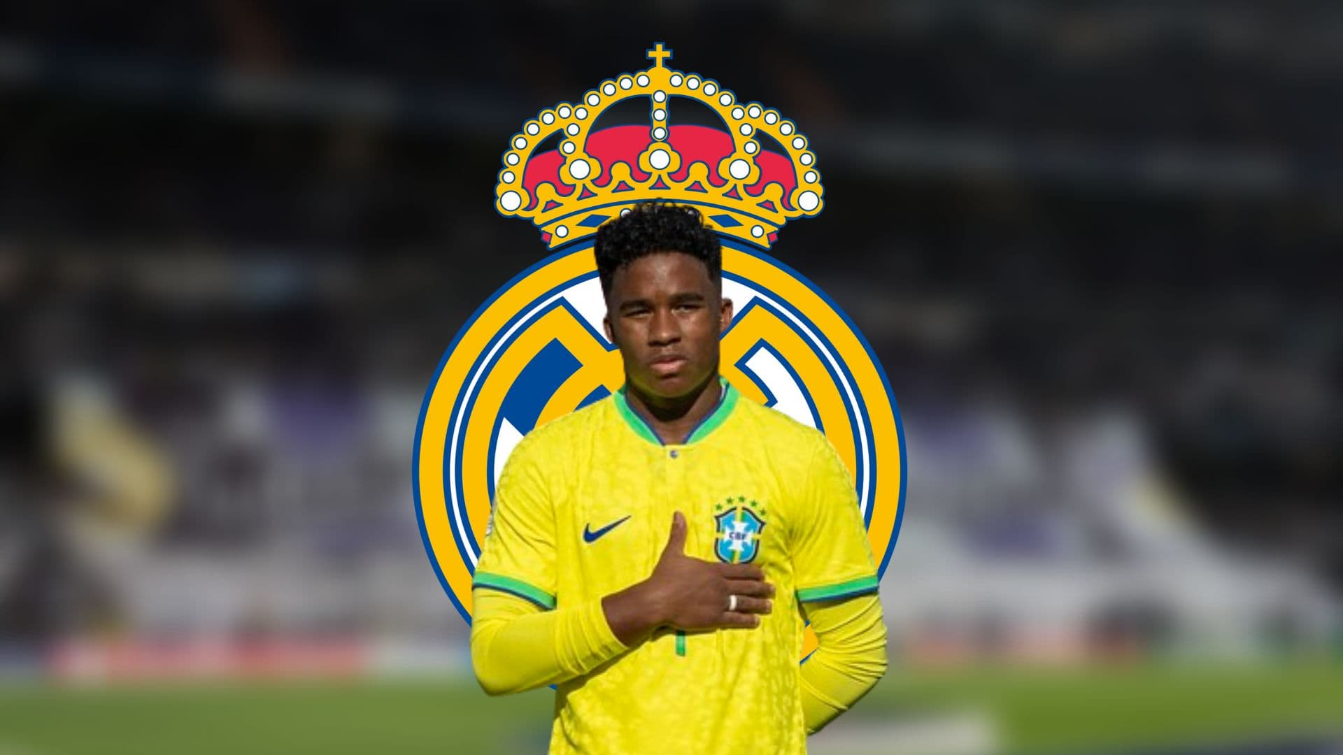 Endrick vai participar da pré-temporada com o Real Madrid