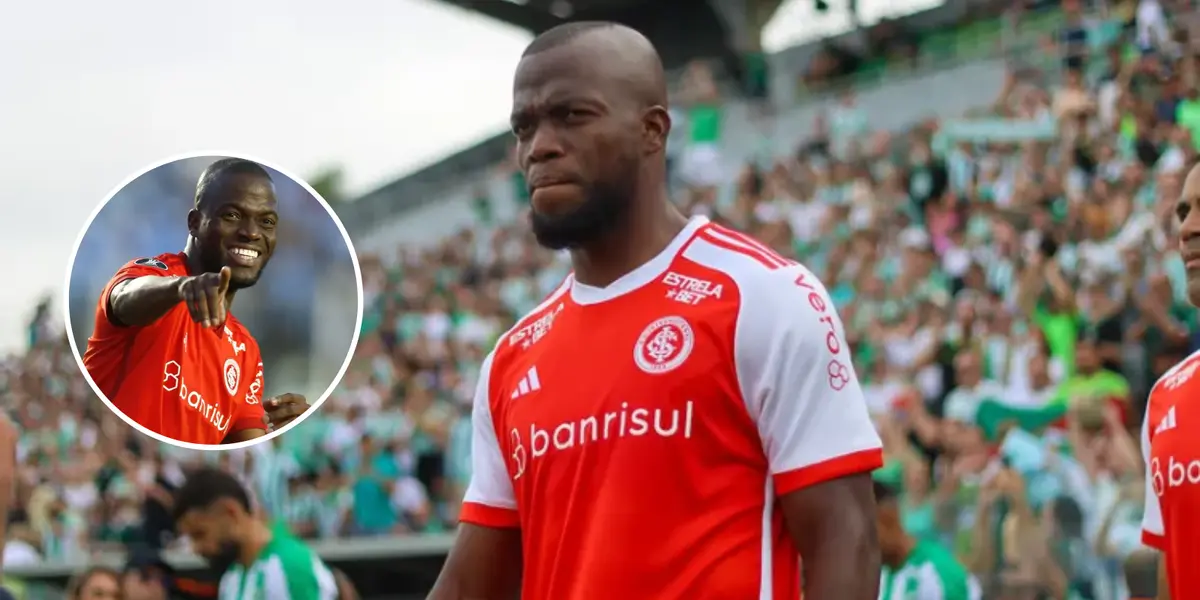 Enner Valencia pelo Internacional