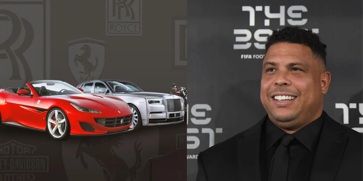 Enquanto aguardam ansiosamente o casamento, Ronaldo Nazário e Celina Locks sabem que ninguém mais no mundo sabe pilotar uma Ferrari.