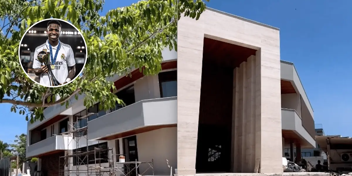 Enquanto Gabigol tem mansão de 13 milhões no RJ, Vini Jr vai morar em uma que tem até balada escondida.