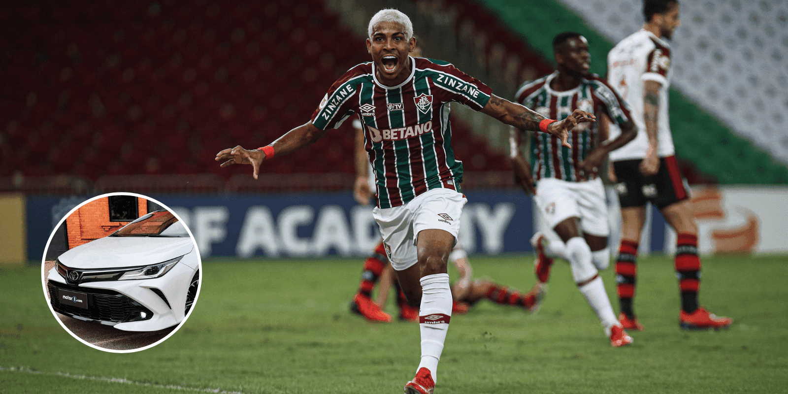 Enquanto Haaland tem uma Ferrari de alto padrão, Kennedy tem um carro considerado humilde para alguns jogadores