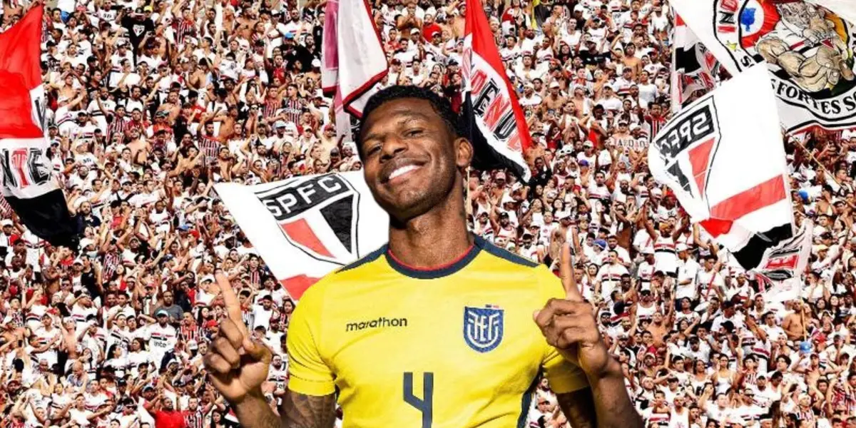 Equatoriano tem um carro de luxo conquistado por seu trabalho no São Paulo