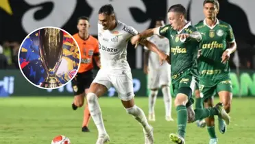 Equipe do Santos e do Palmeiras