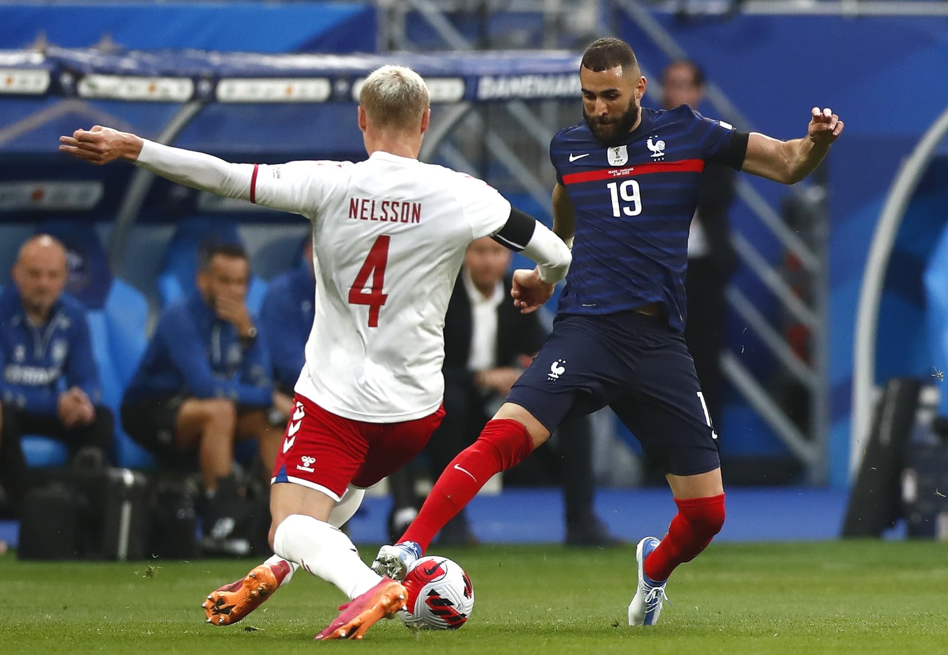 Equipe Francesa levou a virada no Stade de France
