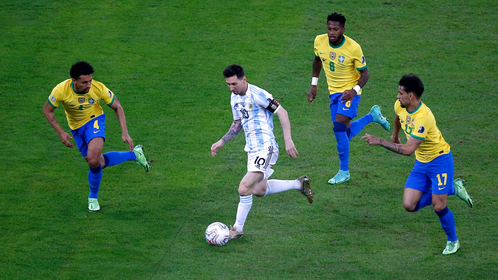 Equipes vem de vitórias na competição e se encaram pela primeira vez desde a final da Copa América