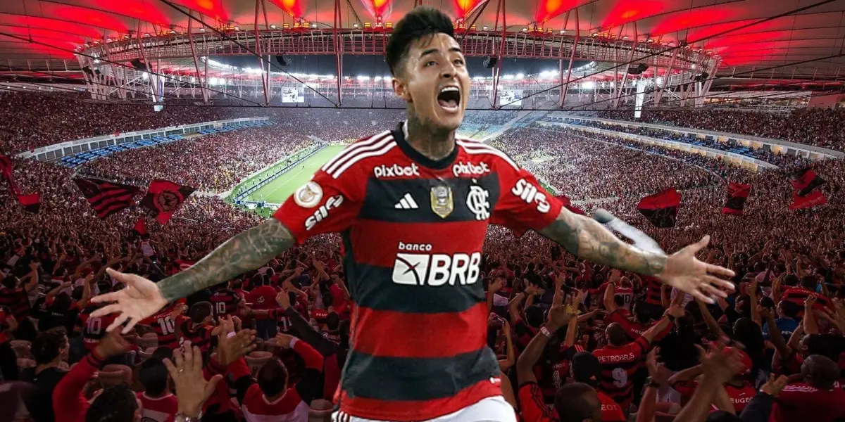 Erick Pulgar, jogador chileno do Flamengo, passou por um momento triste durante o aquecimento para o jogo contra o Athletico-PR