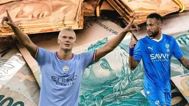 Erling Haaland e Neymar Júnior