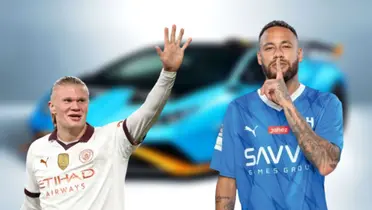 Erling Haaland e Neymar Júnior