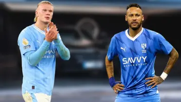 Erling Haaland e Neymar Júnior