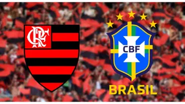 Escudo do Flamengo e da Seleção Brasileira