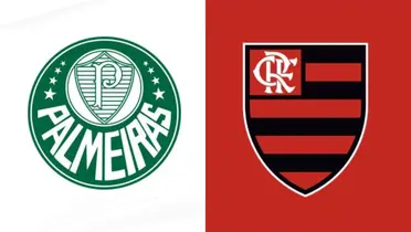 Escudo do Palmeiras e do Flamengo