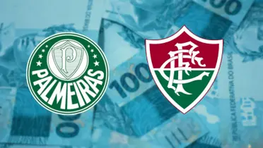 Escudo do Palmeiras e do Fluminense