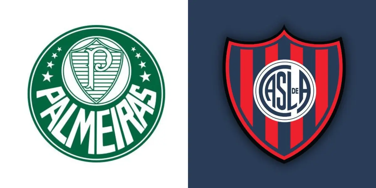 Escudo do Palmeiras e do San Lorenzo
