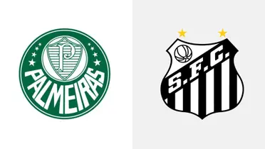Escudo do Palmeiras e do Santos