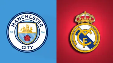 Escudo do Real Madrid e do Manchester City