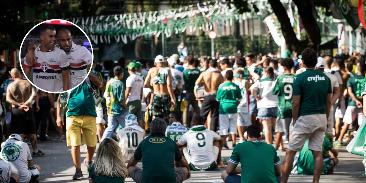 Esse é o jogador que fez a torcida do Palmeiras chorar