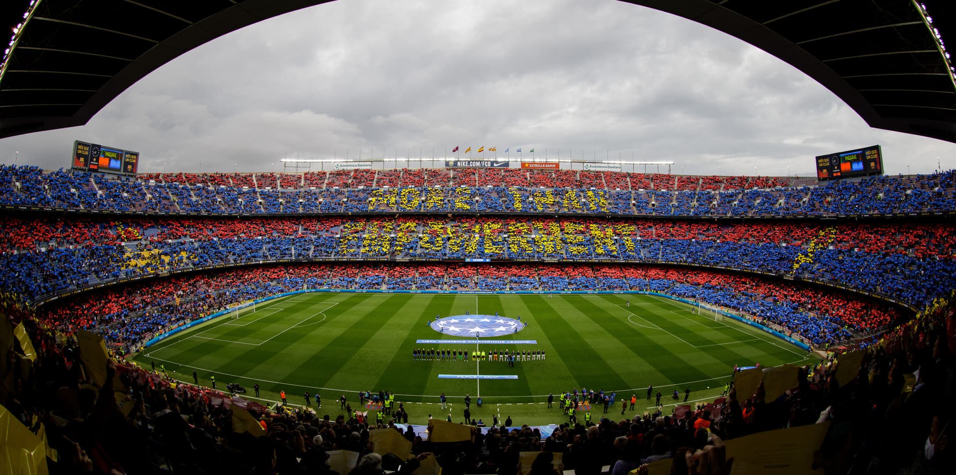 Estádio lutou com 91,5 mil pessoas