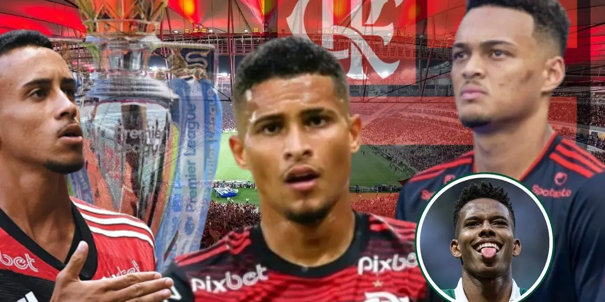 Estevão em detalhe pelo Palmeiras