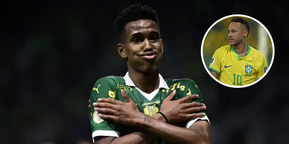Estêvão foi elogiado por Neymar