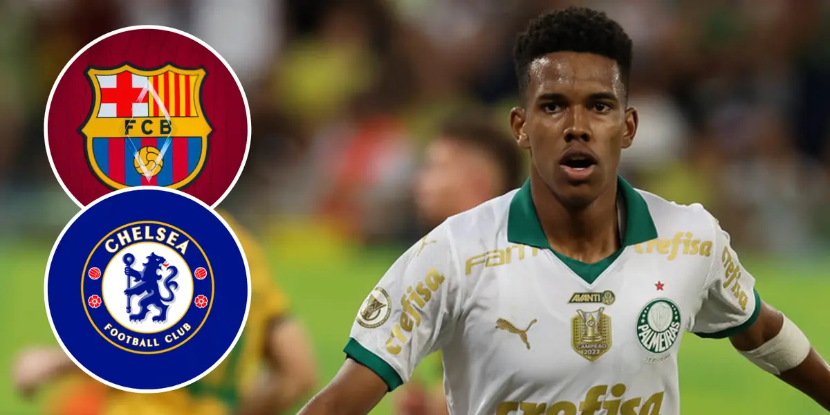 Estevão vem chamando atenção no Palmeiras