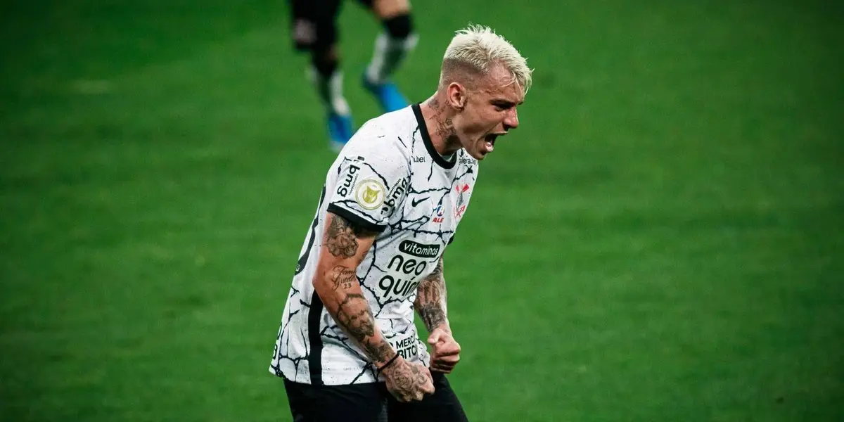 Estreia de Róger Guedes pelo Corinthians não foi com vitória, mas contou com golaço do atacante