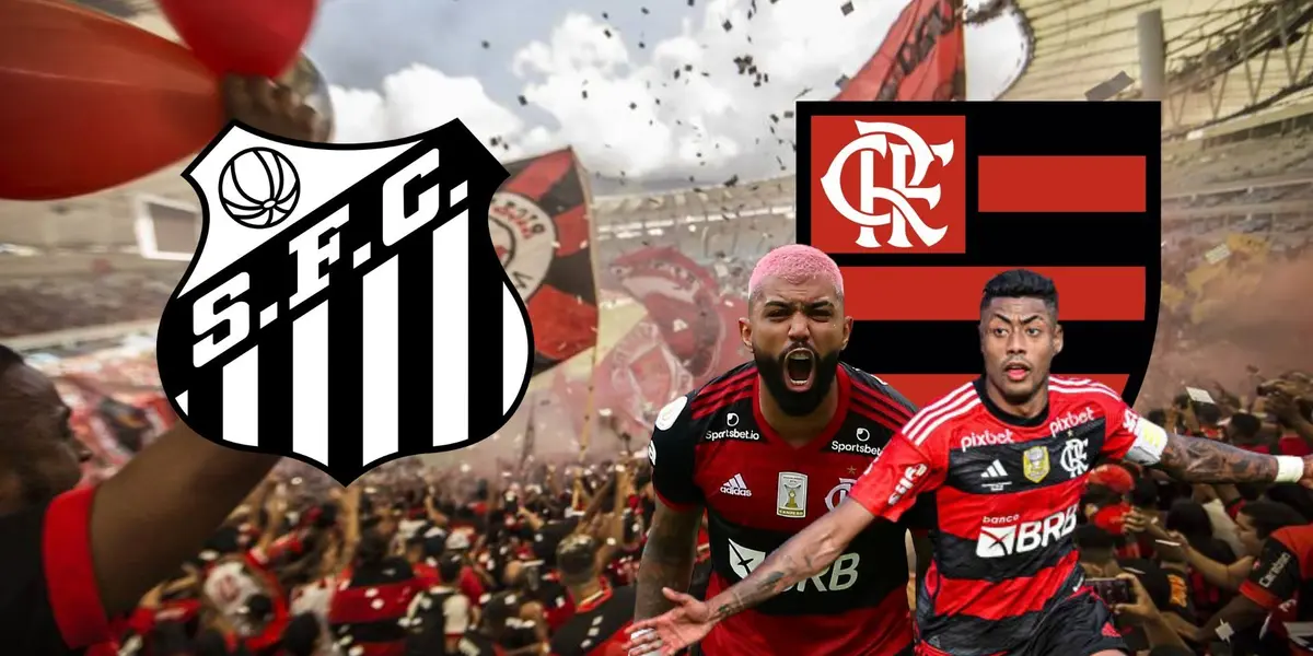 Estrela do Santos em 2023 pode se tornar jogador do Flamengo na próxima temporada