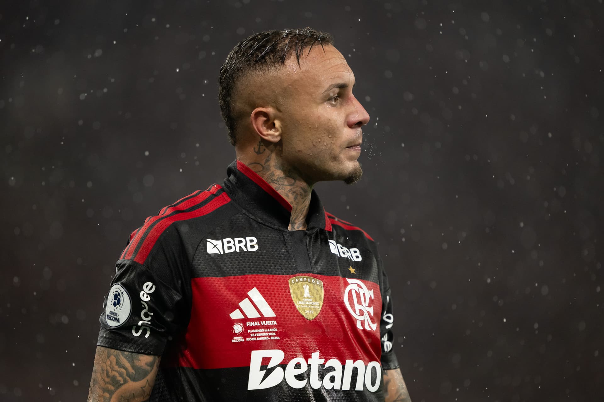 Everton Cebolinha, jogador do Flamengo. Foto: Gilvan de Souza/Flamengo