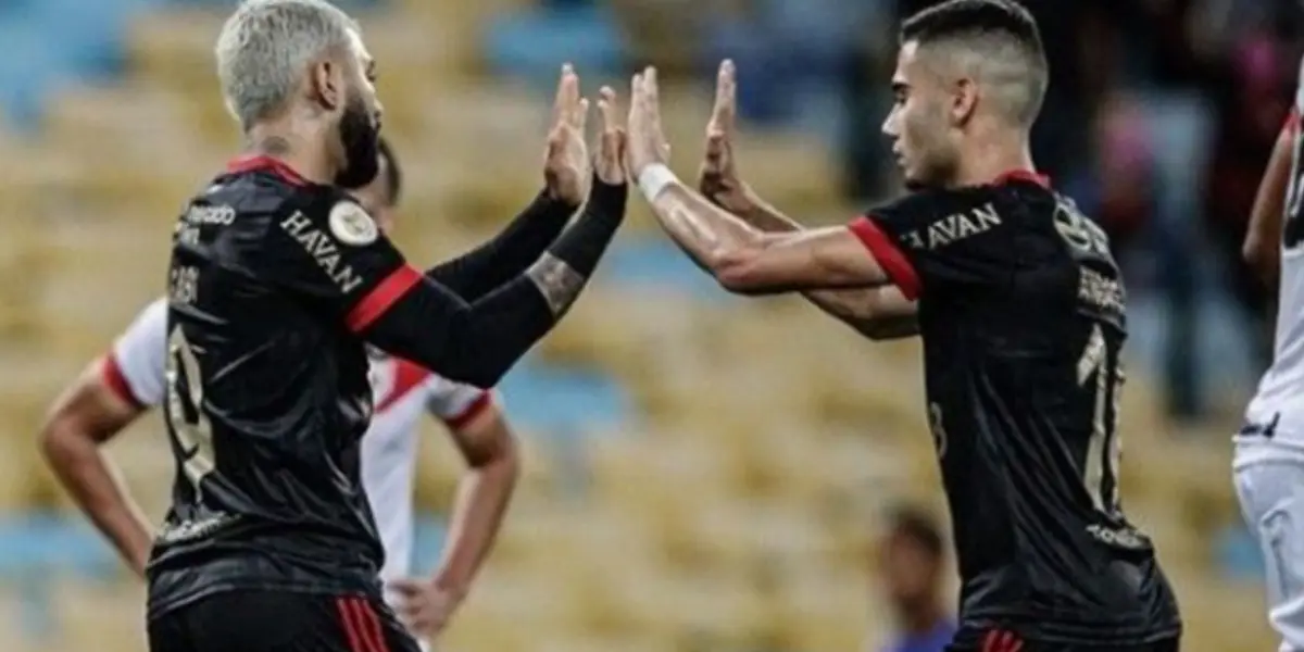 Ex-Flamengo, Andreas Pereira relembra atitude de Gabigol após chegada de Dorival