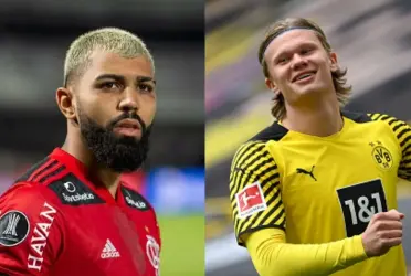 Ex-jogador da Seleção Brasileira aponta as diferenças entre Gabriel Barbosa e Erling Haaland e porque brasileiro é melhor