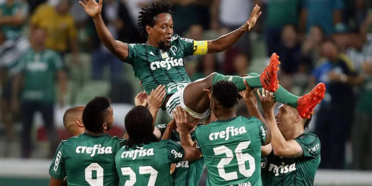 Ex-jogador teve passagem de sucesso no Palmeiras entre 2015 e 2017