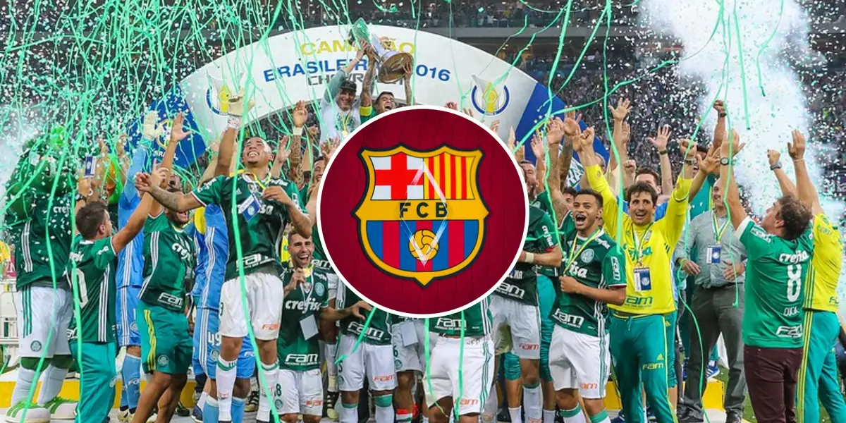 Ex-Palmeiras no radar do Barcelona