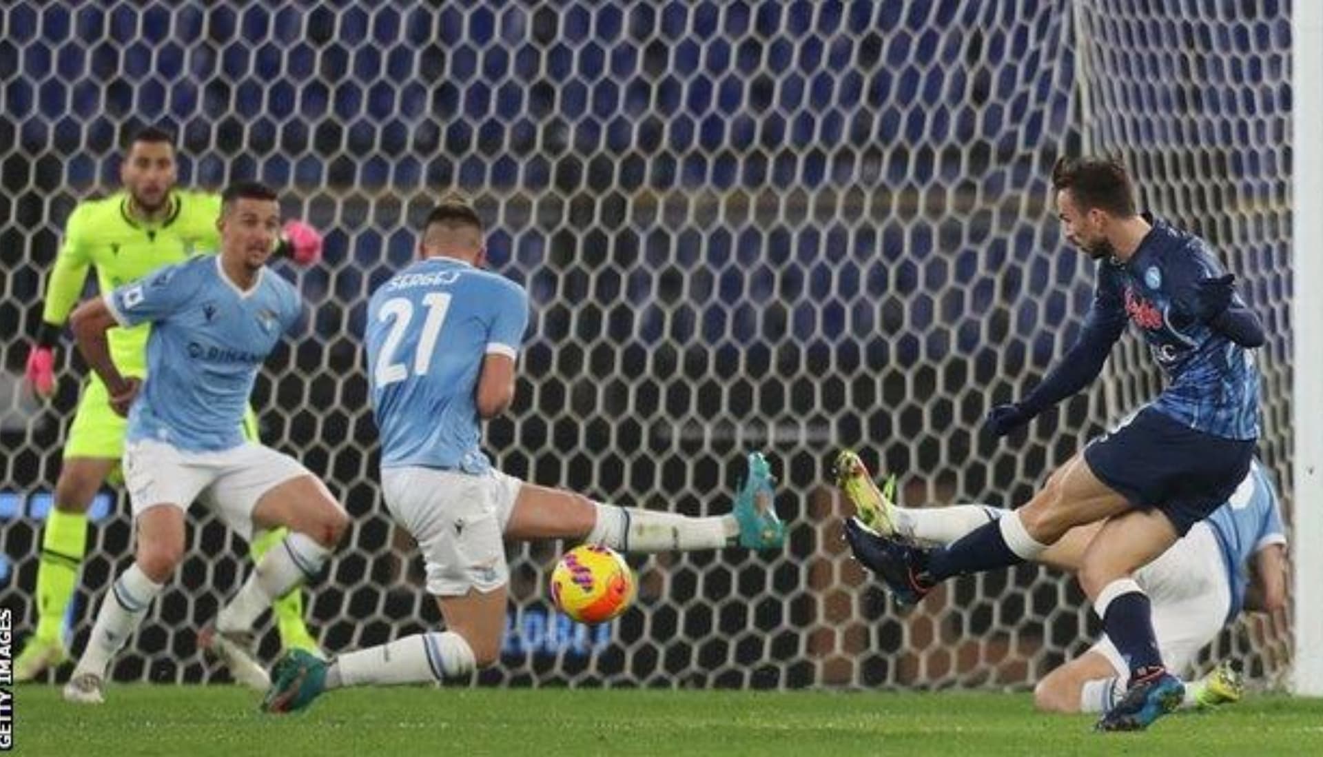Fabian Ruiz foi o autor do gol, no último minuto