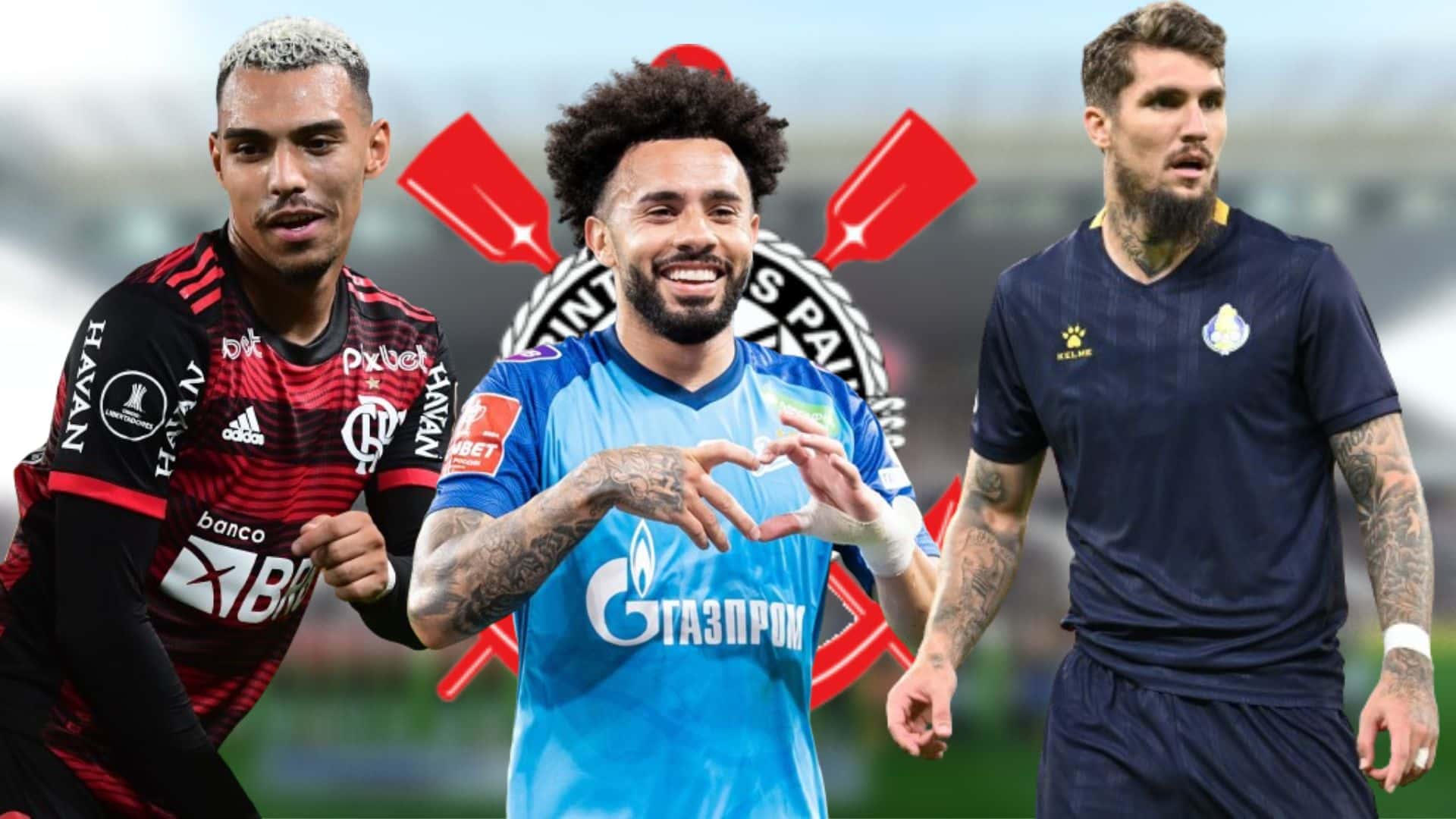 Fabinho Soldado comenta sobre Claudinho e Lyanco no Corinthians