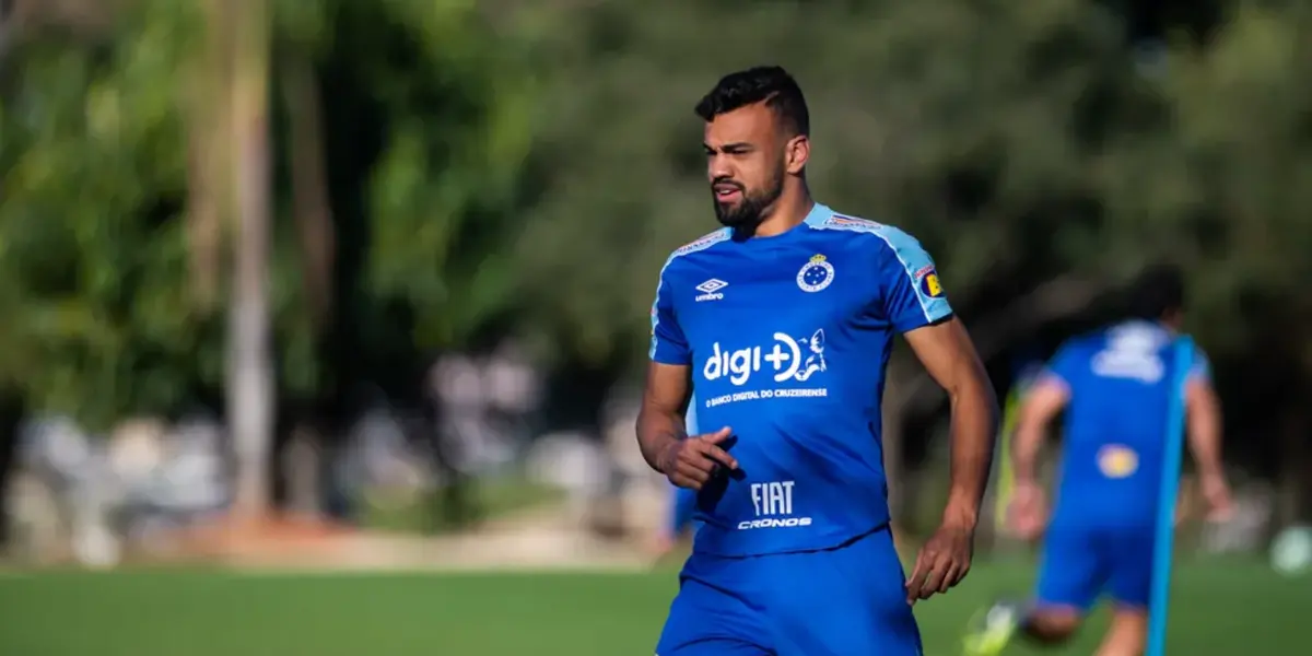 Fabrício Bruno em sua passagem anterior pelo Cruzeiro