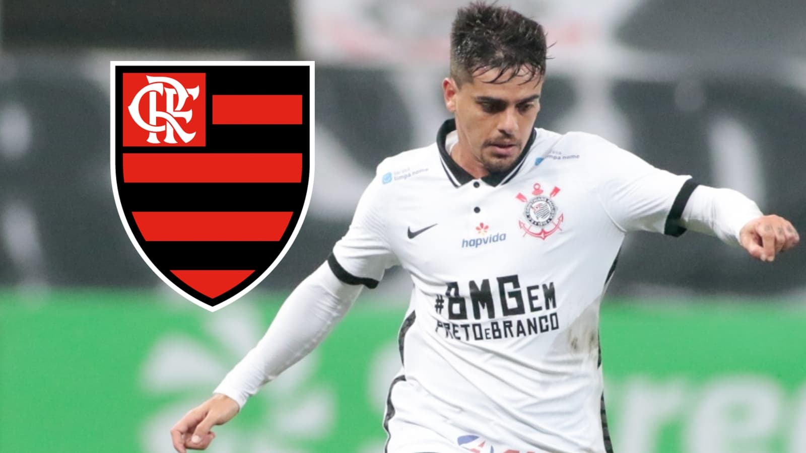 Fagner, do Corinthians, faz forte acusação contra o Flamengo por suposto favorecimento ao Mengão
