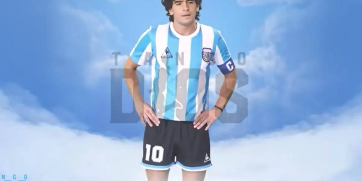 Falecido em 2020, astro argentino foi usado como holograma nos aeroportos do país