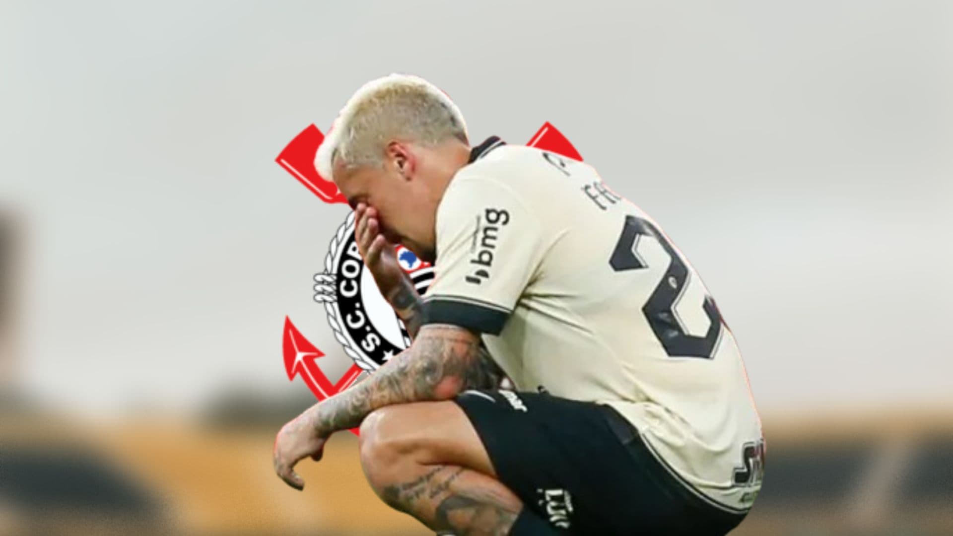 Falha da defesa do Corinthians no gol do São Bernardo